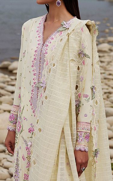 Elan Ivory Lawn Suit | Pakistani Lawn Suits- Image 2