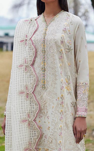 Elan Off-white Lawn Suit | Pakistani Lawn Suits- Image 2