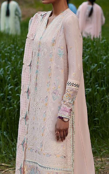 Elan Baby Pink Lawn Suit | Pakistani Lawn Suits- Image 2