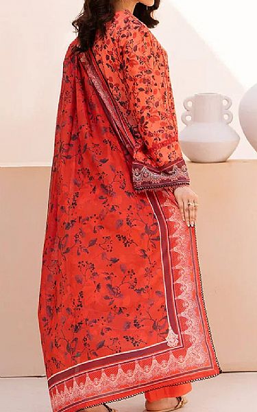 Ellena Coral Lawn Suit | Pakistani Lawn Dress in USA- Image 2