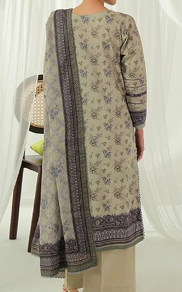 Ellena Beige Lawn Suit | Pakistani Lawn Dress in USA- Image 2