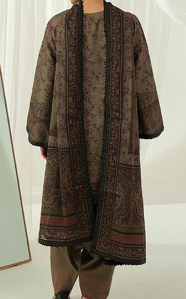 Ellena Greyish Brown Lawn Suit | Pakistani Lawn Dress in USA- Image 2