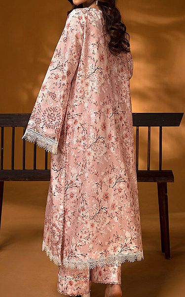 Ellena Tea Pink Lawn Suit (2 Pcs) | Pakistani Lawn Dress in USA- Image 2