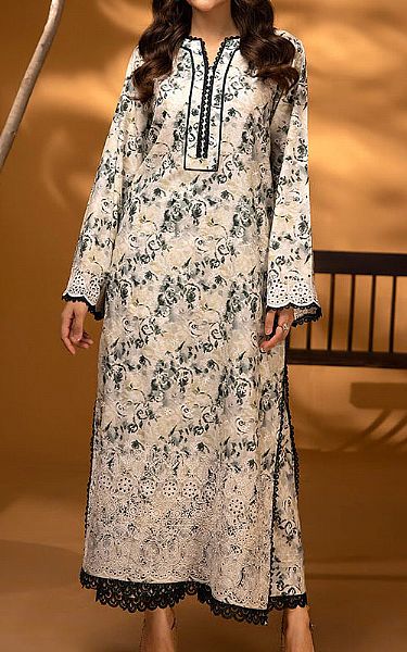 Ellena Teal Lawn Suit (2 Pcs) | Pakistani Lawn Dress in USA- Image 1