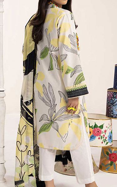Ellena White Lawn Suit | Pakistani Lawn Dress in USA- Image 2
