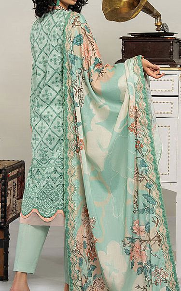Ellena Light Green Lawn Suit | Pakistani Lawn Dress in USA- Image 2