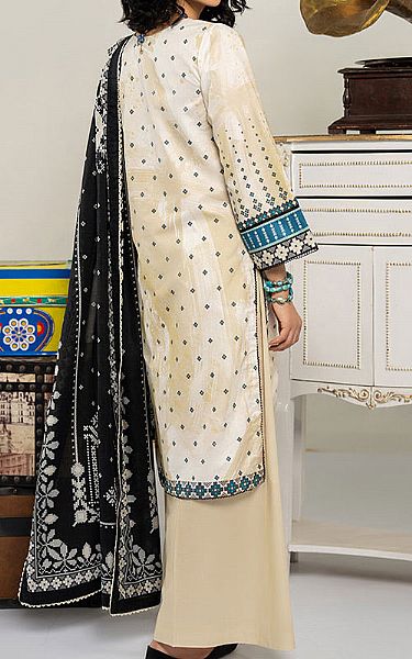 Ellena Off-white Lawn Suit | Pakistani Lawn Dress in USA- Image 2