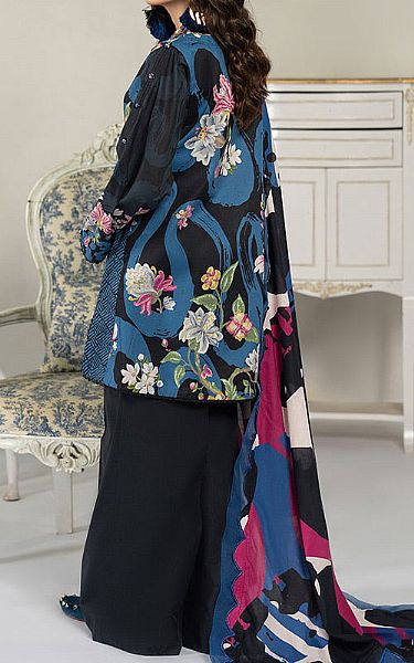 Ellena Black Lawn Suit | Pakistani Lawn Dress in USA- Image 2
