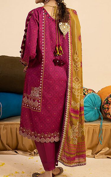Ellena Magenta Lawn Suit | Pakistani Lawn Dress in USA- Image 2