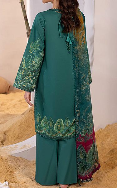 Ellena Dark Teal Lawn Suit | Pakistani Lawn Suits- Image 2