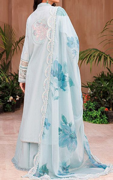 Ellena Light Blue Lawn Suit | Pakistani Lawn Dress in USA- Image 2