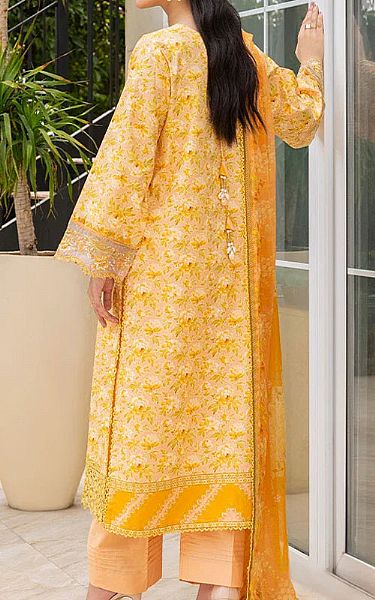 Ellena Peach Lawn Suit | Pakistani Lawn Dress in USA- Image 2