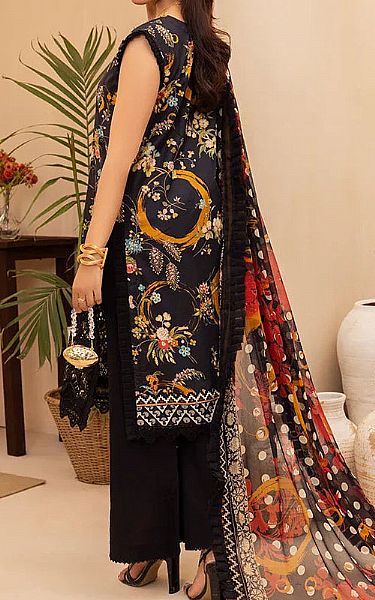 Ellena Black Lawn Suit | Pakistani Lawn Dress in USA- Image 2