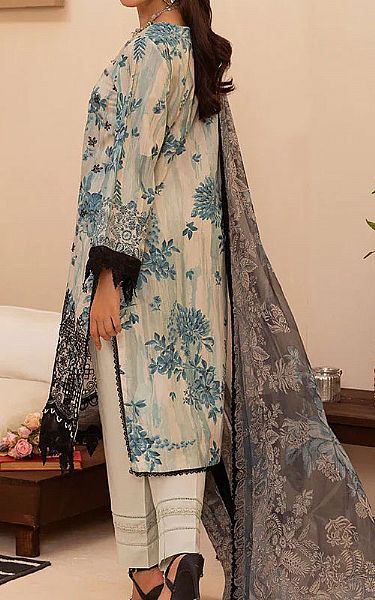 Ellena Off-white Lawn Suit | Pakistani Lawn Dress in USA- Image 2