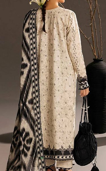 Ellena Ivory/Black Lawn Suit | Pakistani Lawn Dress in USA- Image 2