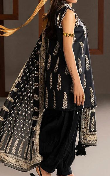 Ellena Black Lawn Suit | Pakistani Lawn Dress in USA- Image 2