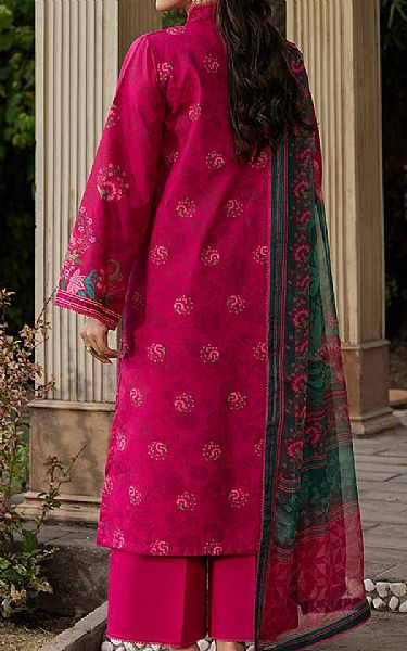 Ellena Cerise Pink Lawn Suit | Pakistani Lawn Dress in USA- Image 2