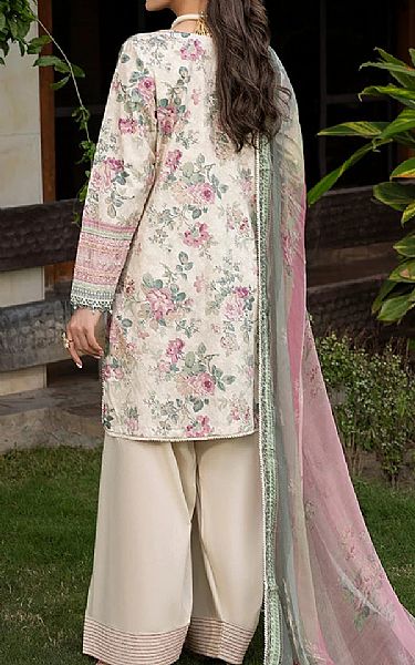 Ellena Beige Lawn Suit | Pakistani Lawn Dress in USA- Image 2