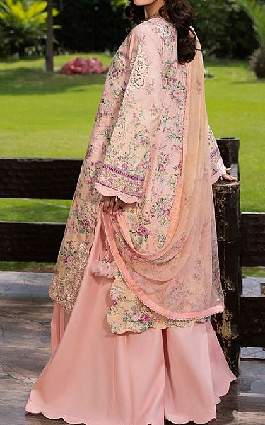 Ellena Light Pink Lawn Suit | Pakistani Lawn Dress in USA- Image 2