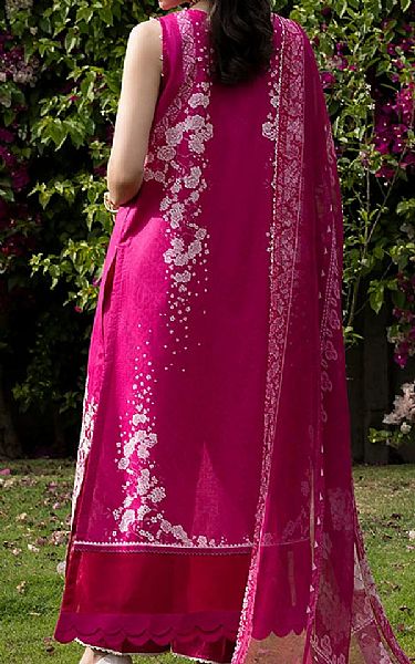 Ellena Fuchsia Pink Lawn Suit | Pakistani Lawn Dress in USA- Image 2
