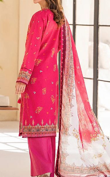 Ellena Cerise Pink Lawn Suit | Pakistani Lawn Dress in USA- Image 2