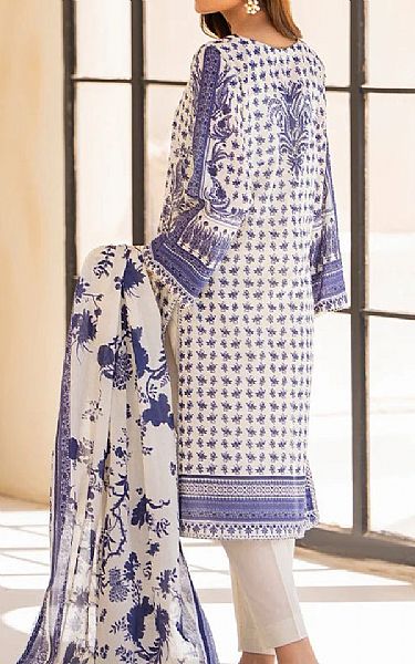 Ellena Off White/Purple Haze Lawn Suit | Pakistani Lawn Dress in USA- Image 2