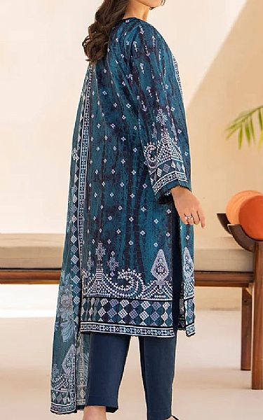 Ellena Teal Lawn Suit | Pakistani Lawn Dress in USA- Image 2
