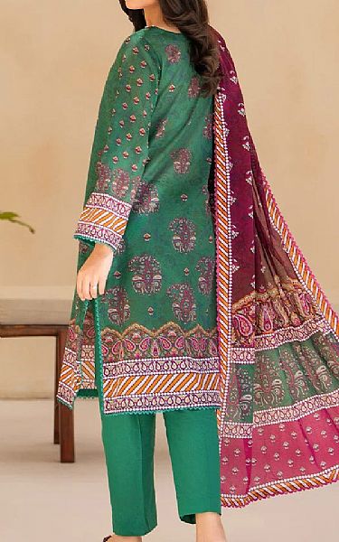 Ellena Emerald Green Lawn Suit | Pakistani Lawn Dress in USA- Image 2
