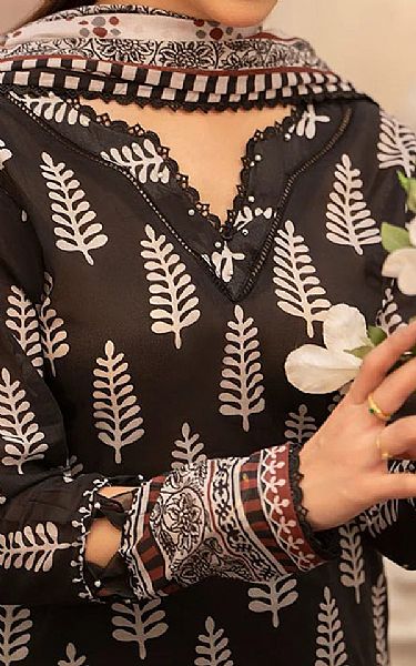 Ellena Black Lawn Suit | Pakistani Lawn Dress in USA- Image 2