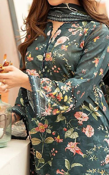 Ellena Mineral Green Lawn Suit | Pakistani Lawn Dress in USA- Image 2
