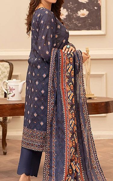 Ellena Black Lawn Suit | Pakistani Lawn Dress in USA- Image 2
