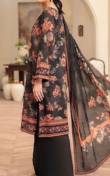 Ellena Black Lawn Suit | Pakistani Lawn Dress in USA- Image 2