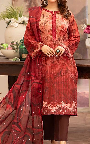 Ellena Multi Lawn Suit | Pakistani Lawn Dress in USA- Image 1