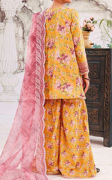Ellena Butterscotch Lawn Suit | Pakistani Lawn Dress in USA- Image 2