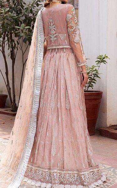 Emaan Adeel Baby Pink Net Suit | Pakistani Dresses in USA- Image 2