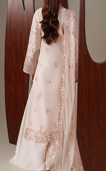 Emaan Adeel Light Pink Chiffon Suit | Pakistani Embroidered Chiffon Dresses USA- Image 2