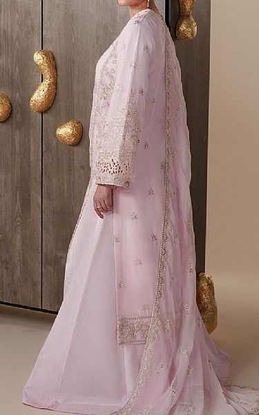 Emaan Adeel Pink Chiffon Suit | Pakistani Embroidered Chiffon Dresses USA- Image 2