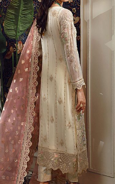 Emaan Adeel Ash White Organza Suit | Pakistani Dresses in USA- Image 2