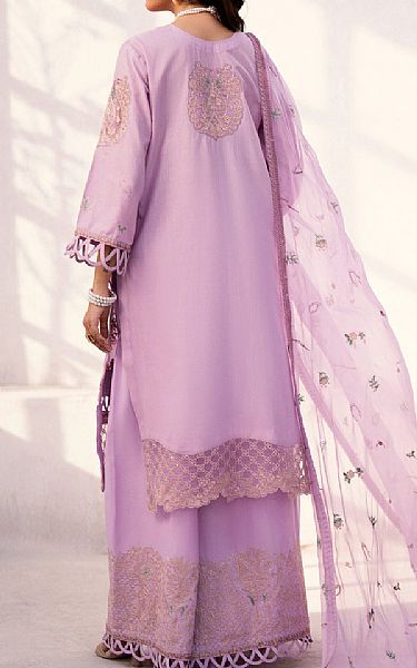 Emaan Adeel Lilac Lawn Suit | Pakistani Lawn Suits- Image 2
