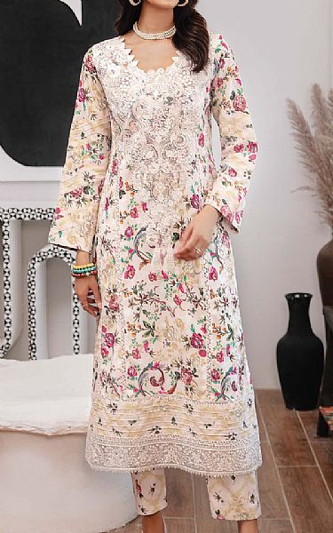 Emaan Adeel Pearl Bush Khaddar Suit (2 pcs) | Pakistani Winter Dresses- Image 1