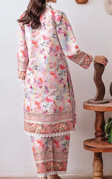 Emaan Adeel Multi Silk Suit (2 pcs) | Pakistani Winter Dresses- Image 2
