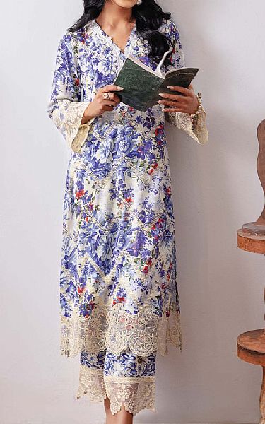 Emaan Adeel Twilight Khaddar Suit (2 pcs) | Pakistani Dresses in USA- Image 1
