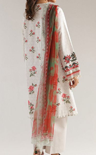 Ethnc Off White Lawn Suit | Pakistani Lawn Dress in USA- Image 2