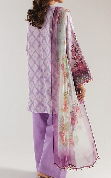 Ethnc Lilac Lawn Suit | Pakistani Lawn Dress in USA- Image 2
