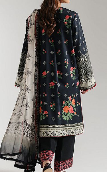 Ethnc Black Lawn Suit | Pakistani Lawn Dress in USA- Image 2