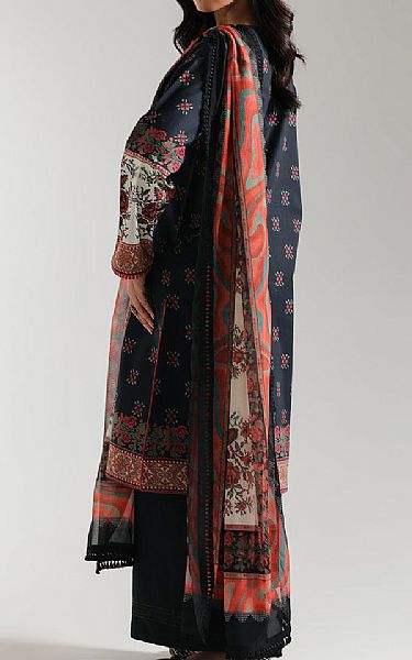 Ethnc Black Lawn Suit | Pakistani Lawn Dress in USA- Image 2