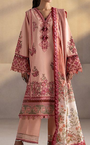 Ethnc Orchid Pink Lawn Suit | Pakistani Lawn Dress in USA- Image 1