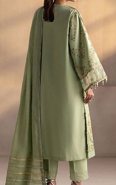 Ethnc Pale Green Lawn Suit | Pakistani Lawn Dress in USA- Image 2