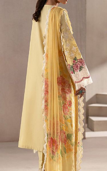 Ethnc Yellow Lawn Suit | Pakistani Lawn Dress in USA- Image 2