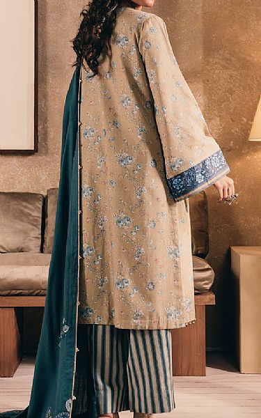 Ethnc Tan Khaddar Suit | Pakistani Winter Dresses in USA- Image 2